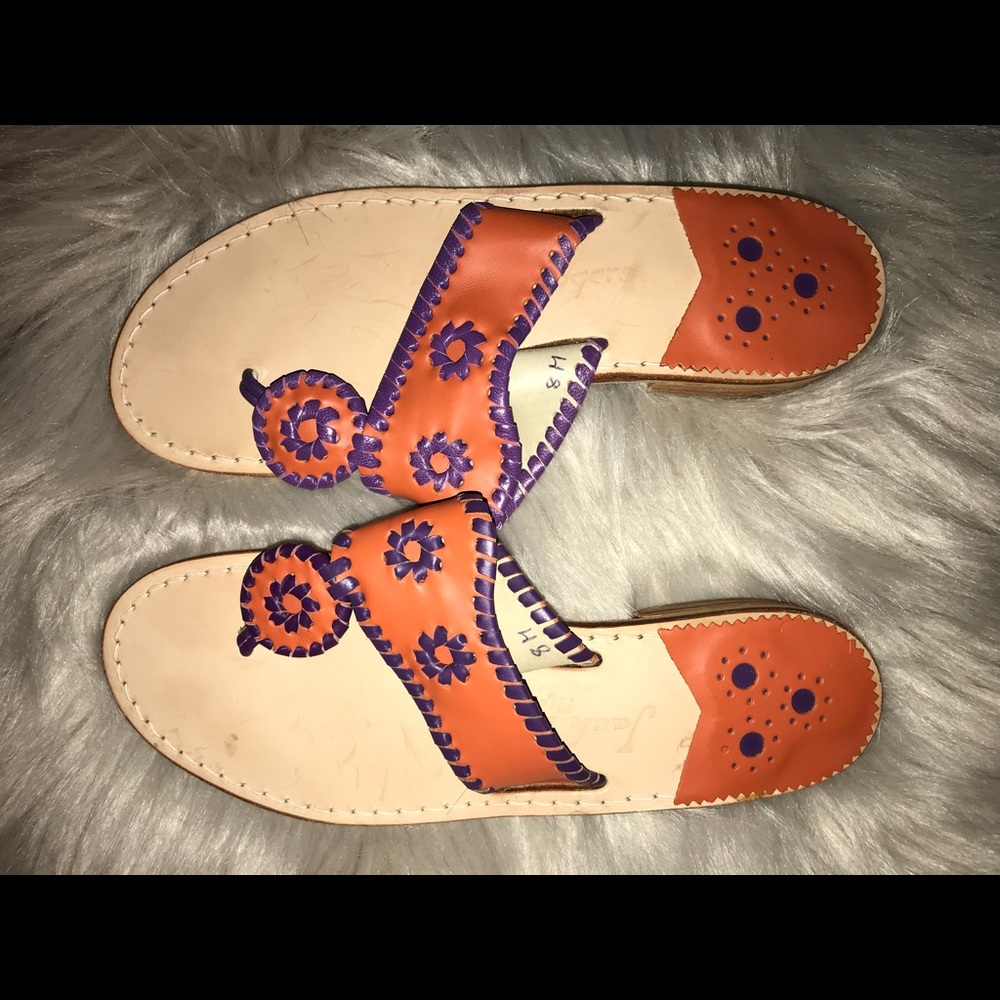 Jack Rogers Spirit Sandal in Clemson Color
